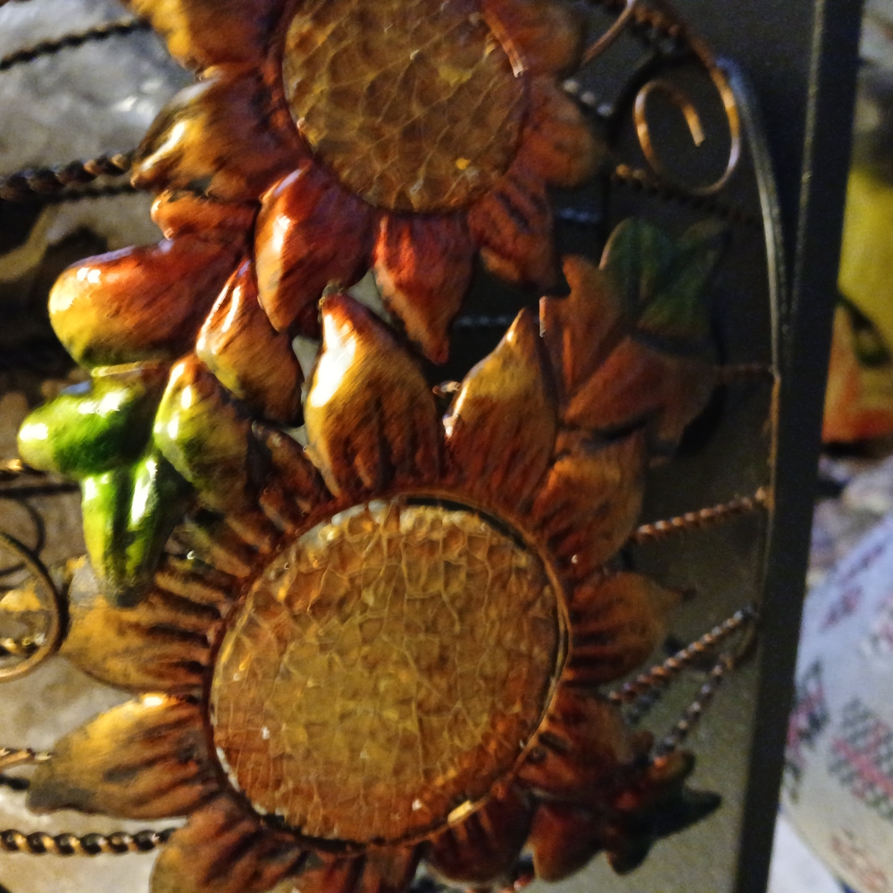 Sunflower Metal Wall Art